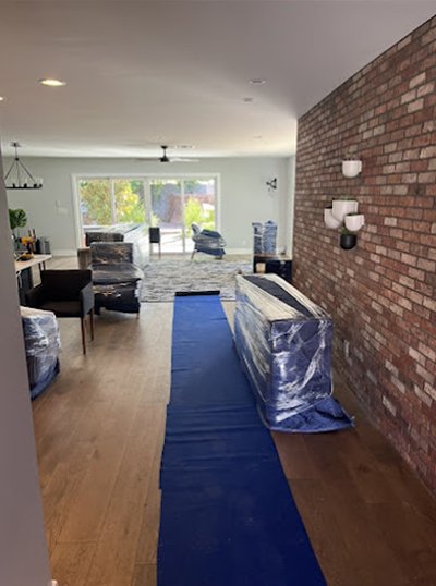 A tight turn, handled slow by Marathon Movers LLC, Phoenix